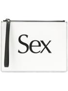 Christopher Kane 'sex' Clutch - White