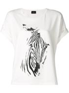 Liu Jo Zebra Print T-shirt - White