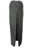 Rick Owens Oversized Cape, Women's, Size: 40, Grey, Silk/cupro/viscose