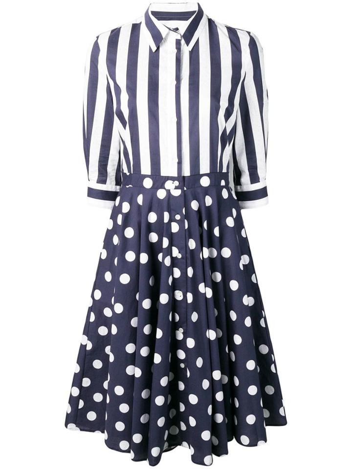 Peter Taylor Elisabetta Shirt Dress - Blue