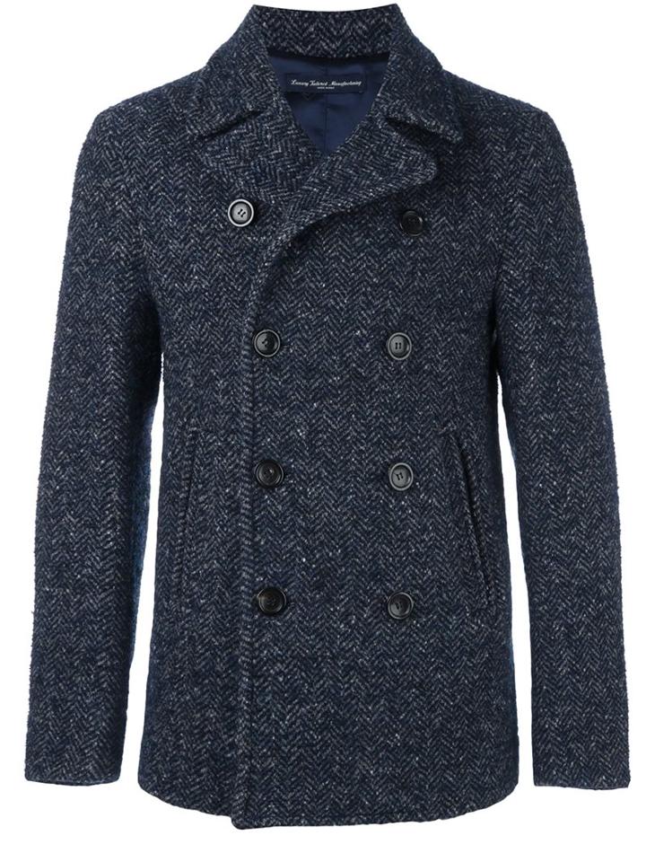 Jacob Cohen Herringbone Short Coat