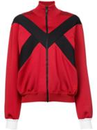 Givenchy Stripe Detail Zipped Jacket - Red