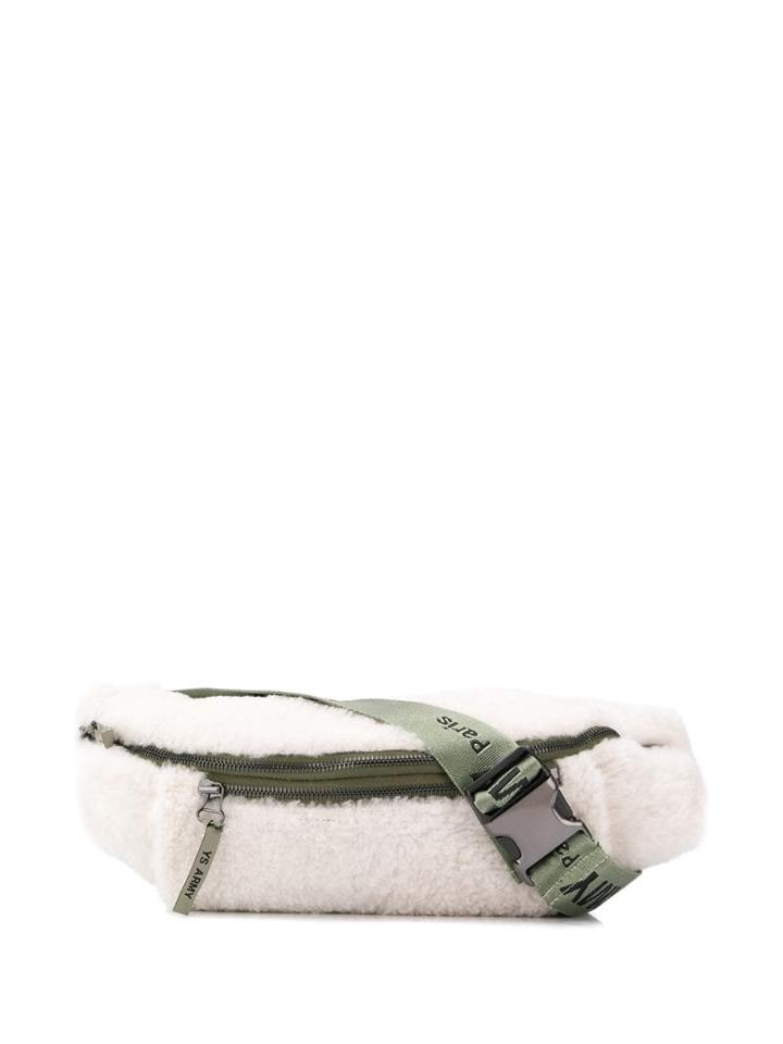 Yves Salomon Merino Banana Bag - Neutrals