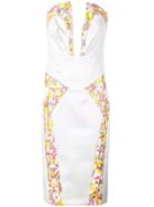 Rubin Singer Strapless Cocktail Dress - White