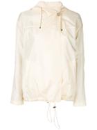 Agnona Asymmetric Light Jacket - Nude & Neutrals