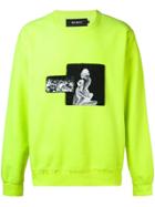 Misbhv Printed Patch Sweatshirt - Yellow & Orange