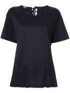 Jil Sander Navy Short-sleeve Fitted T-shirt - Blue