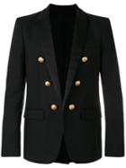 Balmain - Embellished Button Blazer - Men - Cotton - 52, Black, Cotton