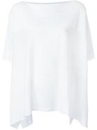 Piazza Sempione Boat Neck Wide Fit Blouse