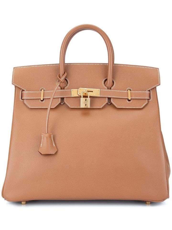 Hermès Pre-owned Courchevel Hac Birkin 32 - Brown