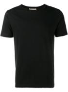 Merz B. Schwanen Round Neck T-shirt, Men's, Size: Small, Black, Cotton