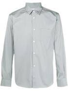 Comme Des Garçons Shirt Back Logo Print Shirt - Grey