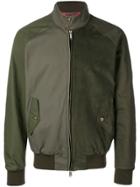 Engineered Garments Combo Fabric Panelled Bomber Jacket - Green