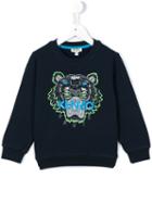 Kenzo Kids 'tiger' Sweatshirt, Boy's, Size: 10 Yrs, Blue