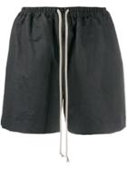 Rick Owens Loose-fit Shorts - Black