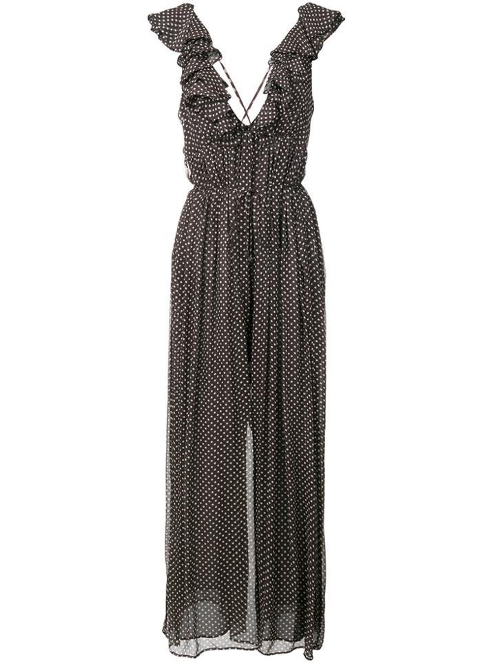 Zimmermann Polka Dot Jumpsuit - Grey