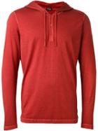 Kiton Buttoned Hoodie