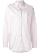 Maison Margiela Striped Print Shirt - White