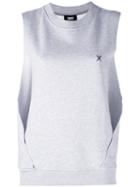 Dust - Sleeveless Hoodie - Women - Cotton - M, Grey, Cotton
