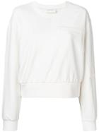 Sportmax Basic Sweatshirt - White