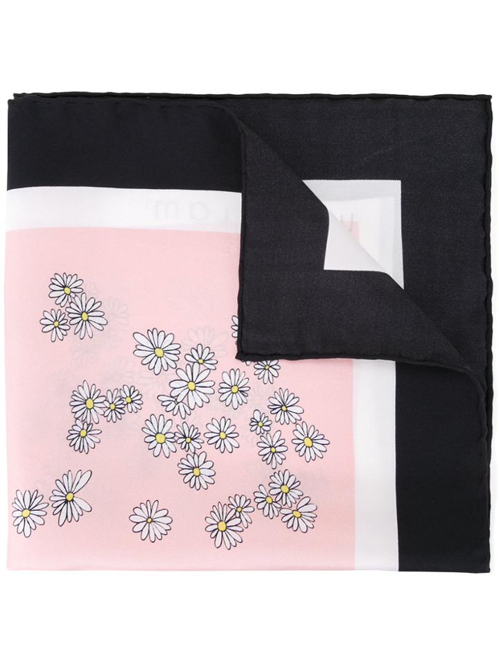 Macgraw Printed Neck Tie - Pink & Purple