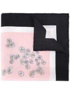 Macgraw Printed Neck Tie - Pink & Purple
