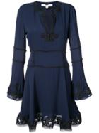 Jonathan Simkhai Embroidery Trimmed Dress - Blue