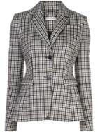 Altuzarra Fenice Check Pattern Jacket - Grey
