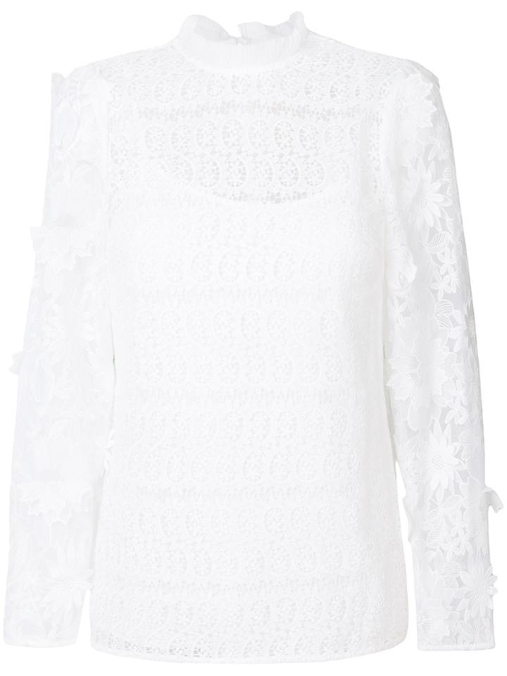Michael Michael Kors Lace Blouse - White