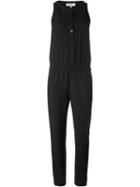 Vanessa Bruno Athé Elasticated Waistband Jumpsuit, Women's, Size: 38, Black, Polyester/spandex/elastane