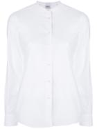 Aspesi Mandarin Collar Shirt - White