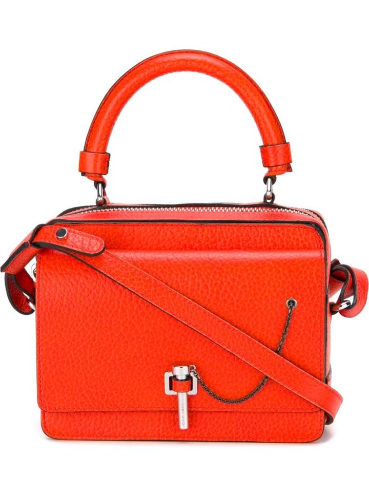 Carven Closure Silver-tone Detailing Crossbody Bag