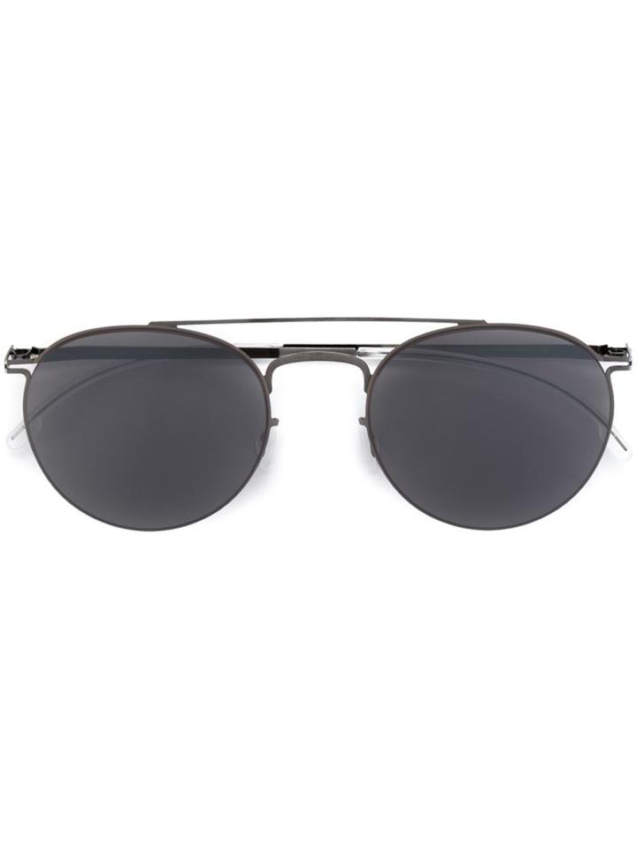 Mykita - 'pepe' Sunglasses - Unisex - Metal (other) - One Size, Grey, Metal (other)