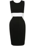 Kimora Lee Simmons V-back Sleeveless Dress - Black