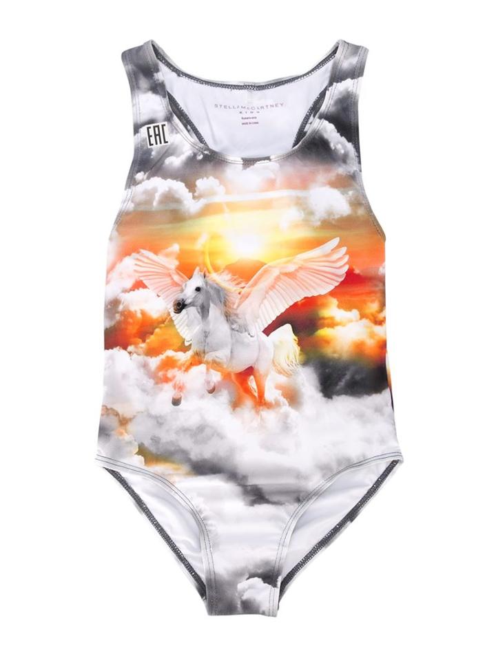 Stella Mccartney Kids Marcie Swimsuit, Girl's, Size: 6 Yrs, Orange