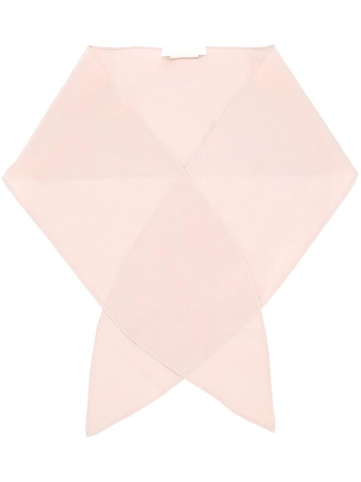 Chloé Necktie Scarf, Women's, Pink/purple, Silk