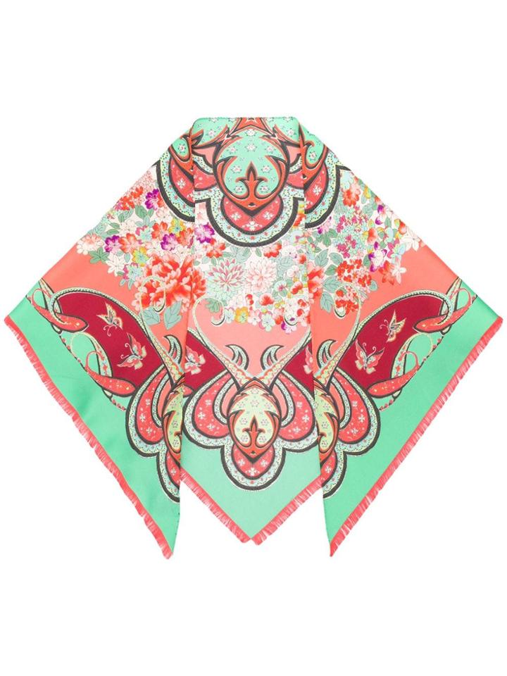 Etro Silk Scarf - Orange