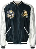 Gold / Toyo Enterprise - Acetate Suka Bomber Jacket - Men - Acetate - M, Black, Acetate