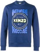 Kenzo House Of Reggae Sweatshirt, Men's, Size: Xs, Blue, Cotton