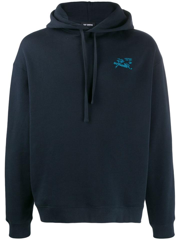 Raf Simons Twin Peaks Hoodie - Blue
