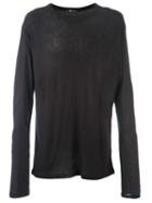 T By Alexander Wang Pilling T-shirt, Men's, Size: S, Black, Silk/rayon