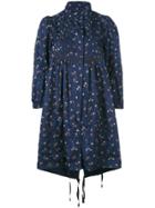 Moncler Lauris Short Coat - Blue