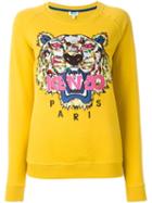 Kenzo 'tiger' Sweatshirt, Women's, Size: Xs, Yellow/orange, Cotton