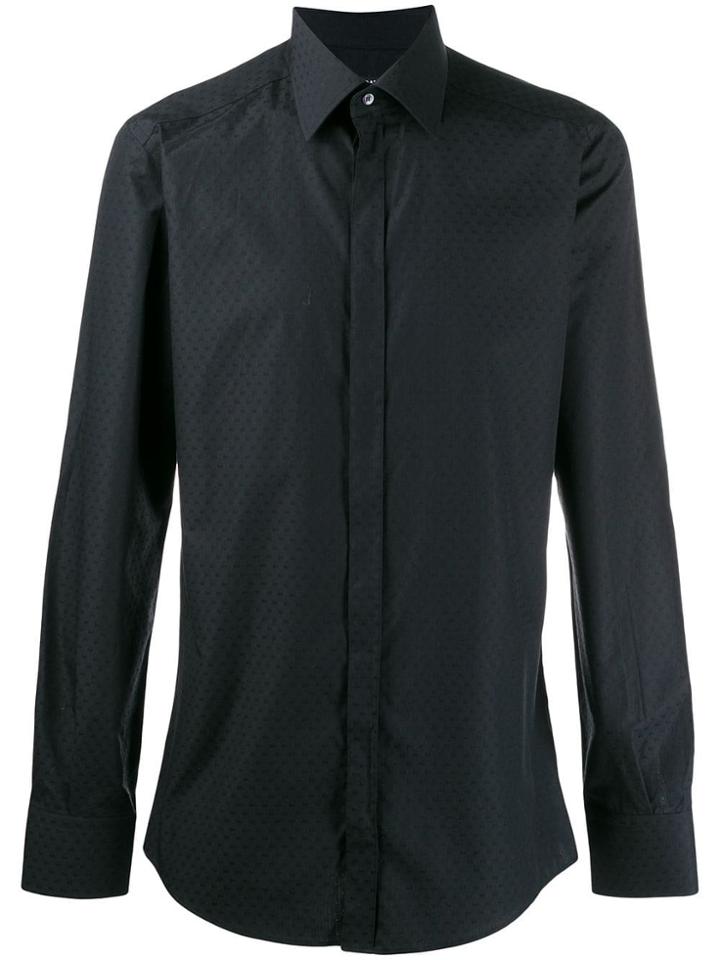 Dolce & Gabbana Logo Print Shirt - Black