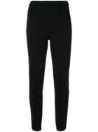 Tomorrowland High-waisted Slim-fit Trousers - Black