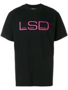 Misbhv Lsd Front Printed T-shirt - Black
