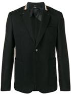 No21 Stripe Detail Blazer - Black