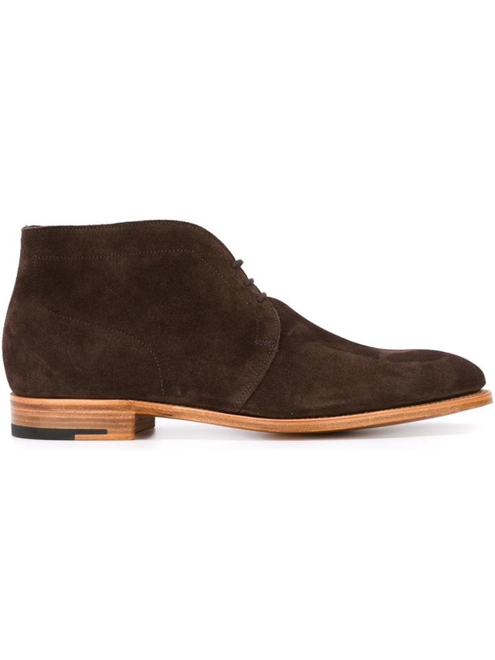 John Lobb Desert Boots - Brown
