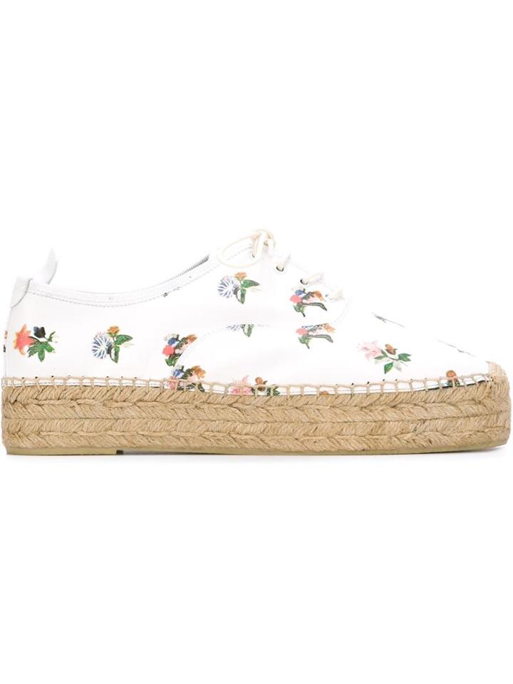 Saint Laurent Floral Espadrilles