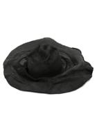 Horisaki Design & Handel Crumpled Wide Brim Hat - Black